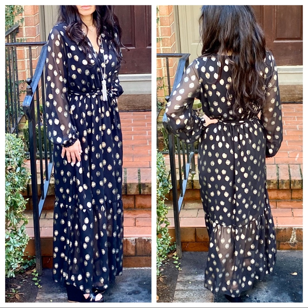✨LAST ONE✨Absolutely Fabulous Faux Wrap dress - Picture 4 of 6